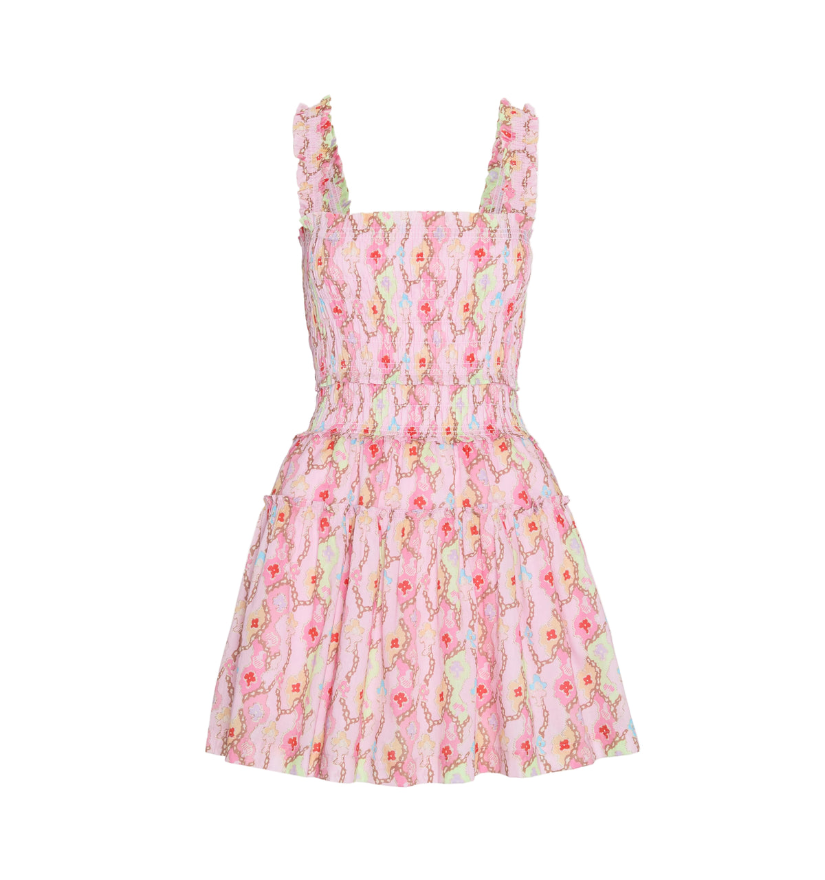 The Azalea Mini Nap Dress in Clover Chain