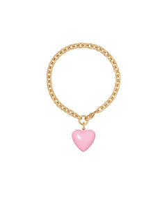 The Mini Puffy Heart Bracelet