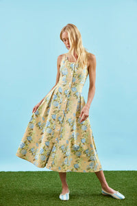 The Thompson Dress in Garden Rose Periwinkle.