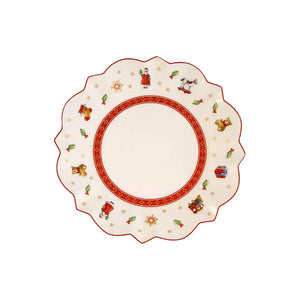 Toys Delight Bread & Butter Plate White in Multi