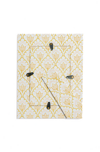 Blockprint Tulip Picture Frame in Desert Sand, 4x6