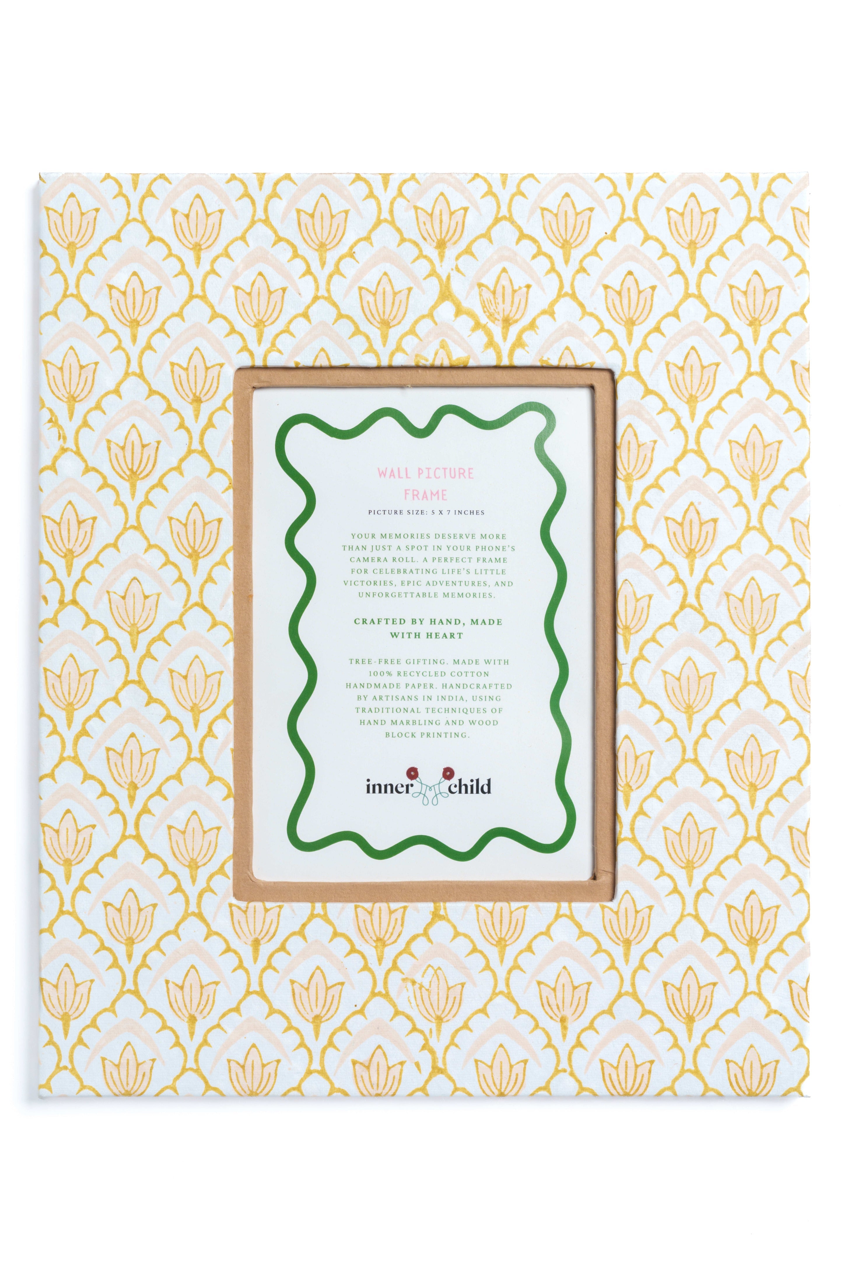 Large Wall Picture Frame in Desert Sand Tulip, 5x7