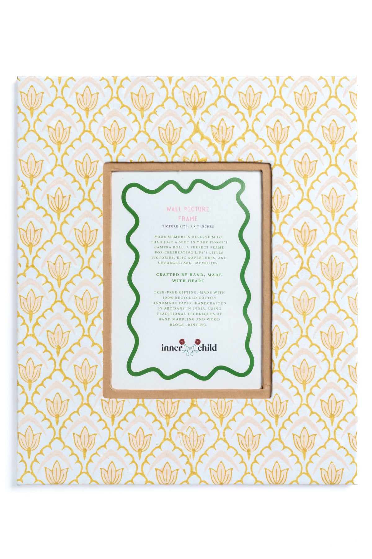 Large Wall Picture Frame in Desert Sand Tulip, 5x7