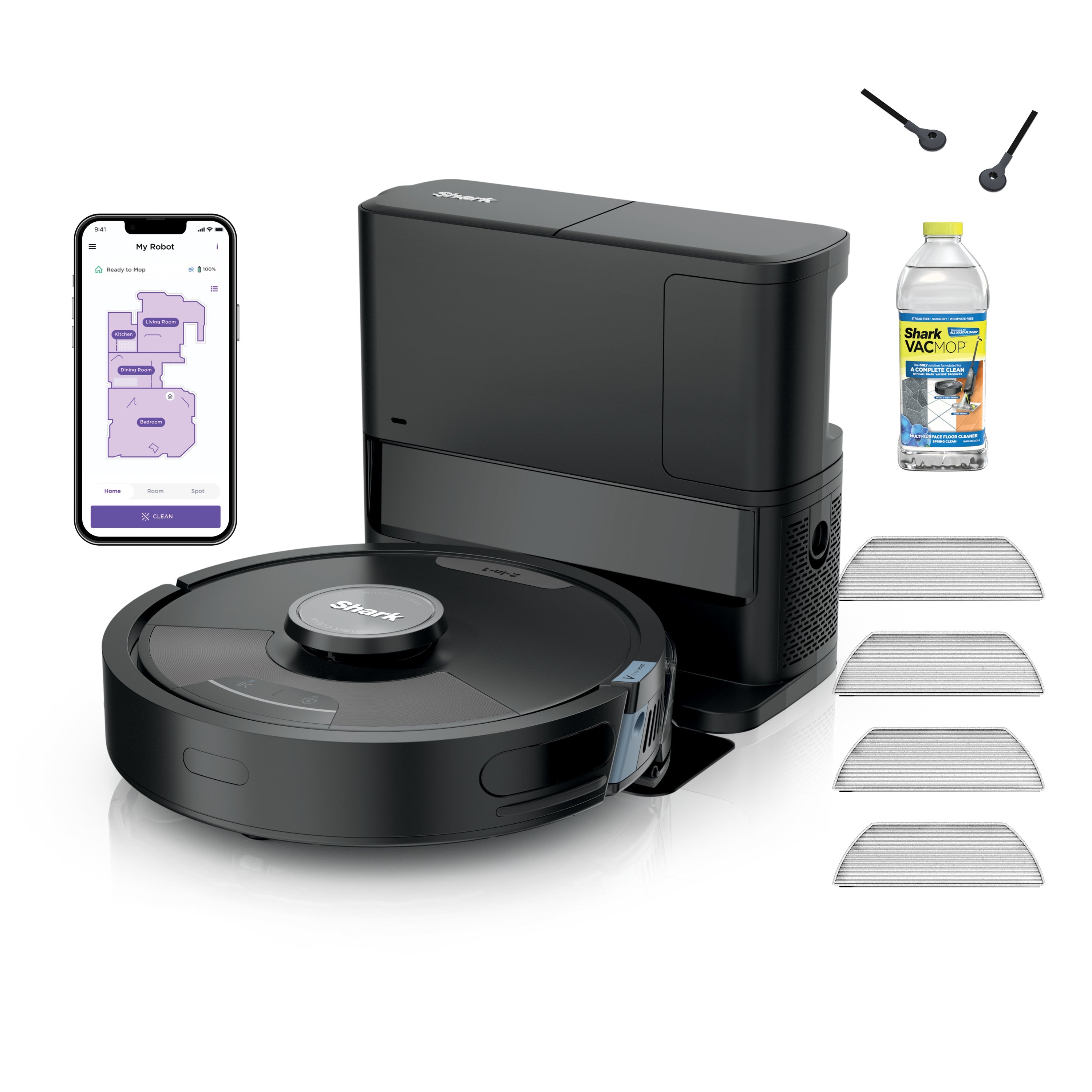 Matrix Plus 2-in-1 Robot Mop/Vac Self-Empty Lite