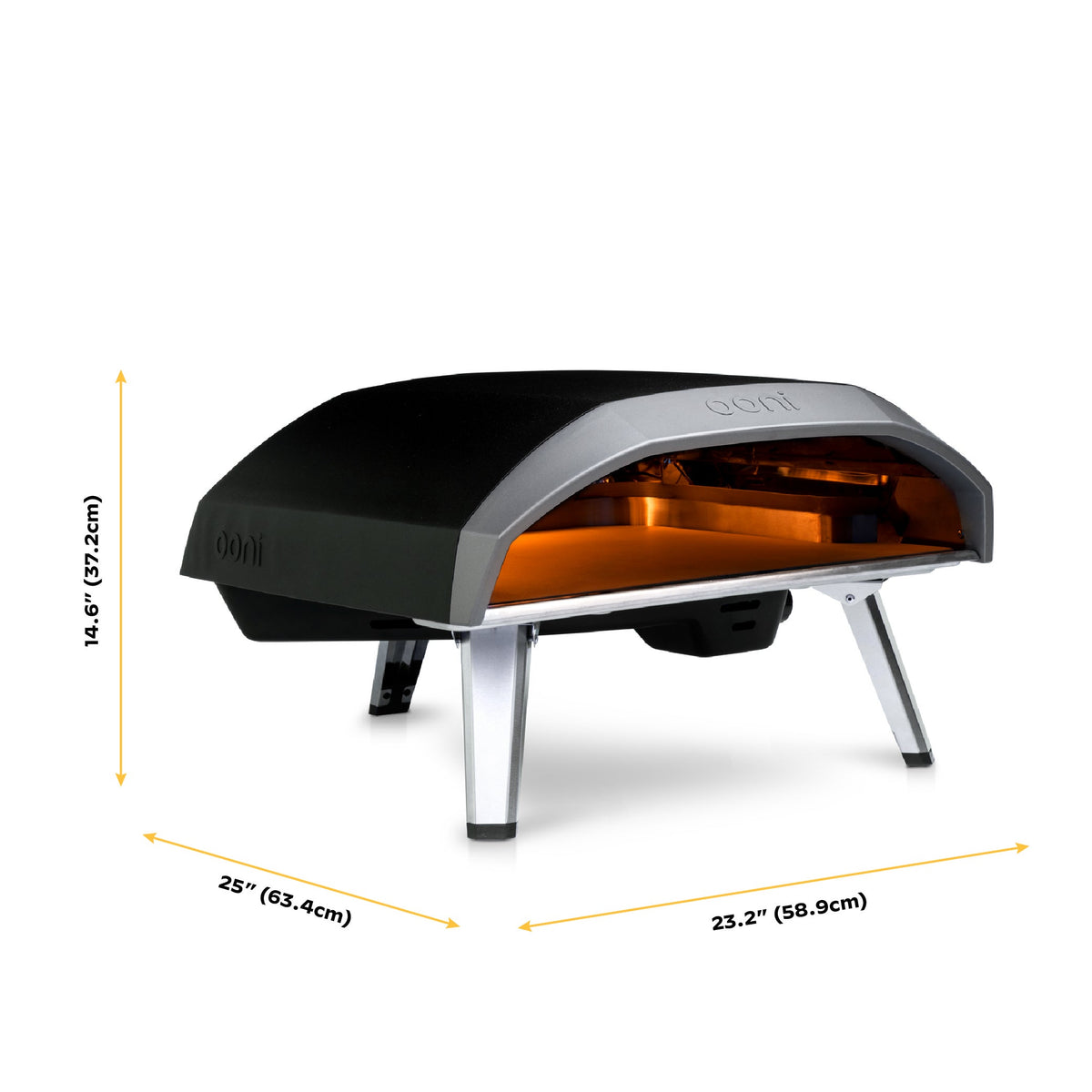 Koda 16 Gas Powered Pizza Oven - Propane (Tank)