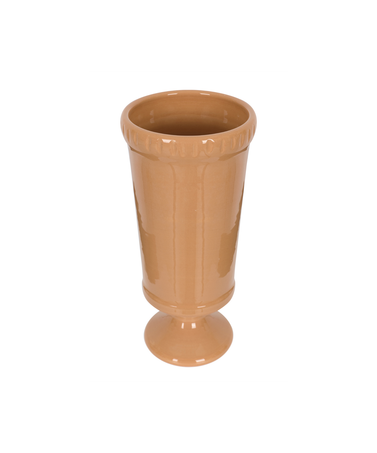 Rebecca Udall Flora Ceramic Decorative Urn Vase, Terracotta