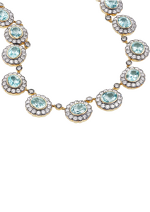 Alexandra Necklace Aquamarine