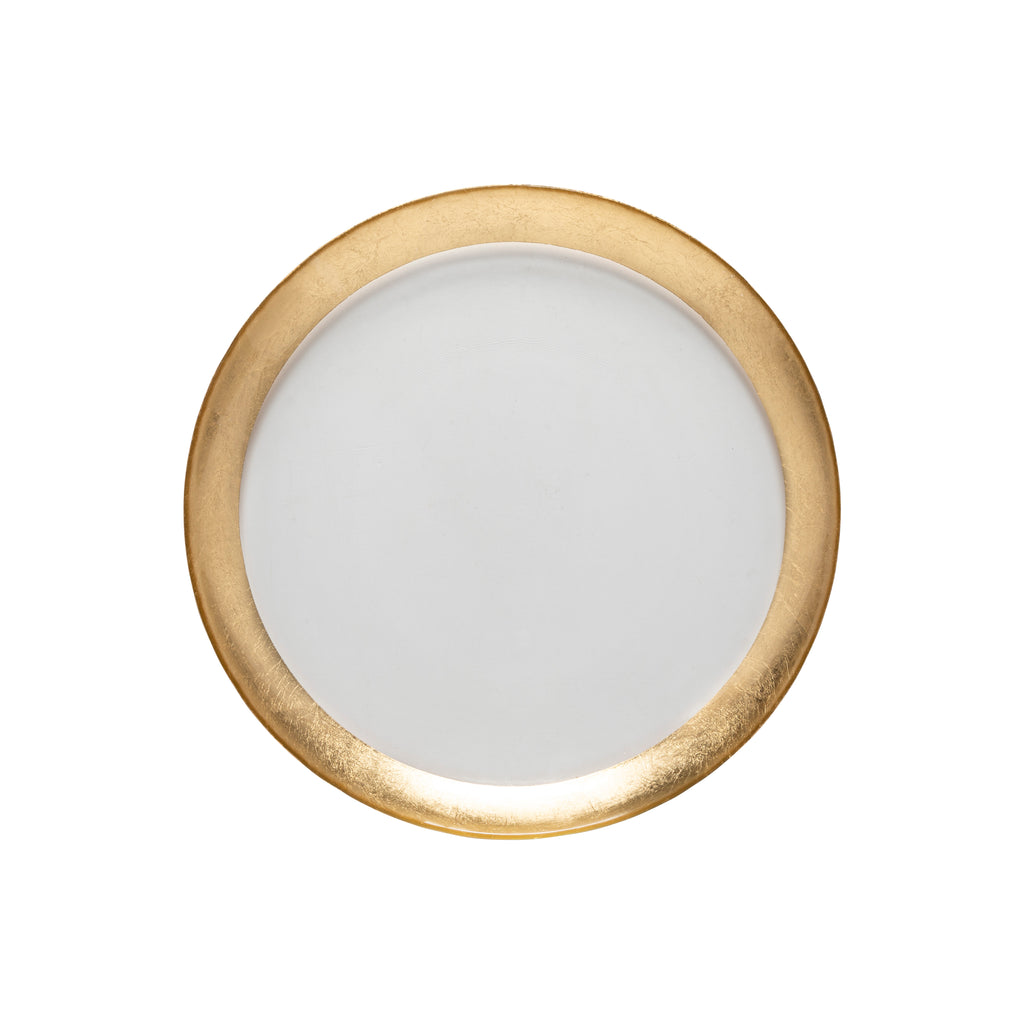 Camilla Collection Dinner Plates in Gold, Set of 6