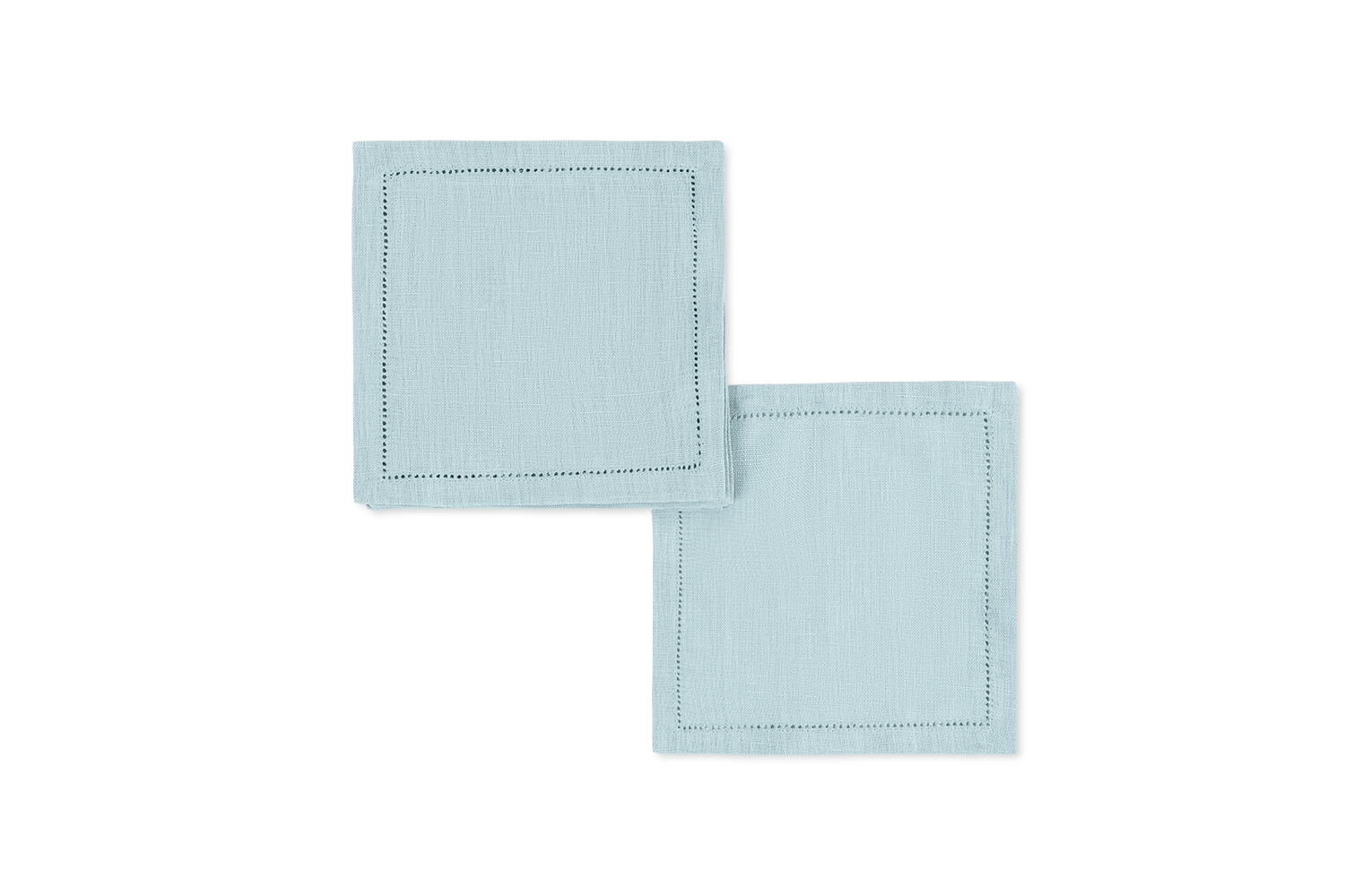Valentina Hemstitch Cocktail Napkins, Set of 4
