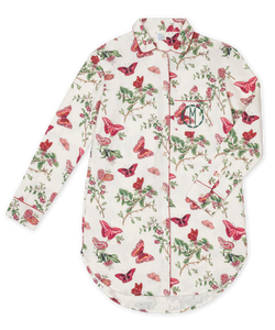 Valentina Linen Sleep Shirt