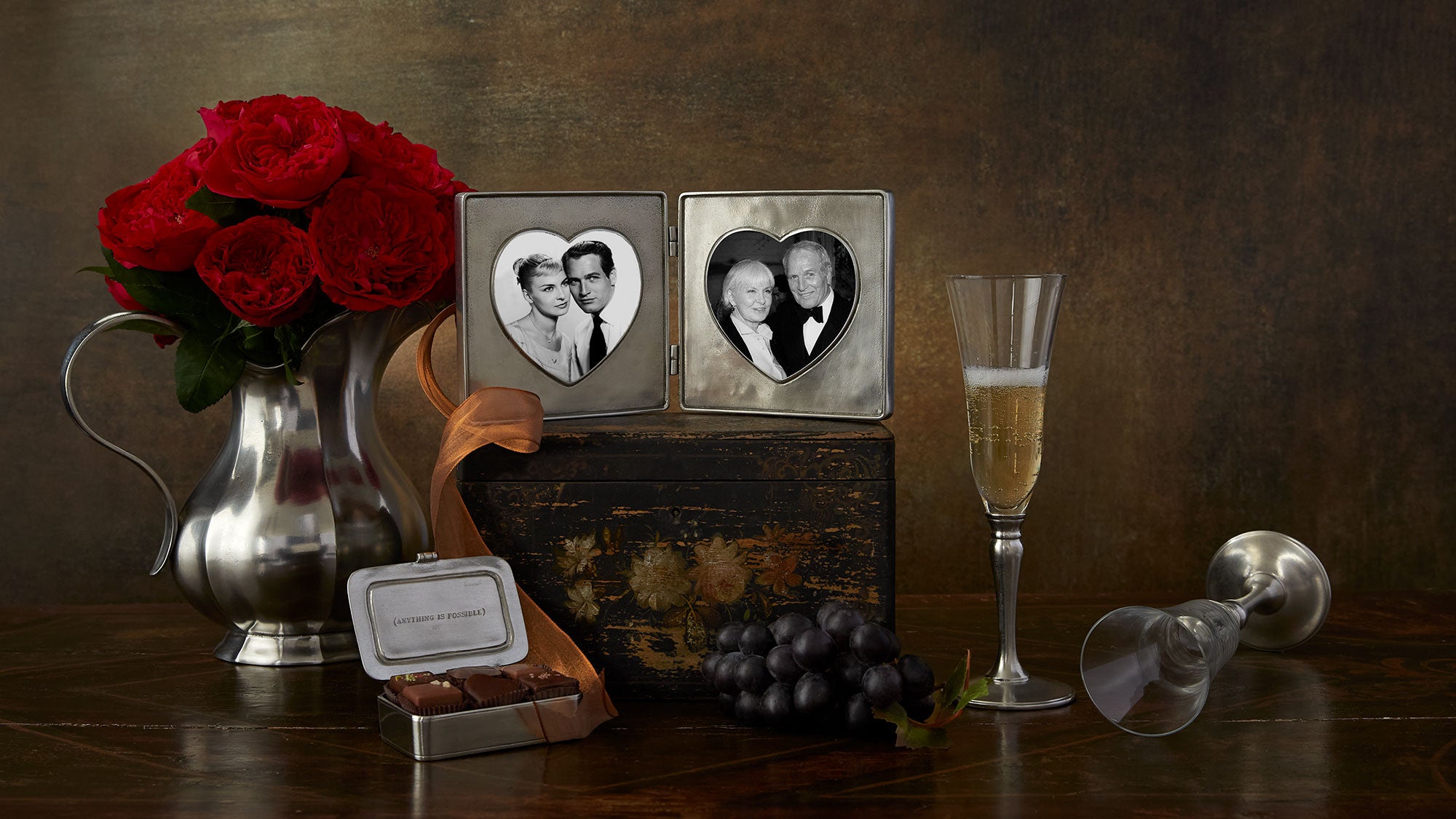 Double Heart Frame