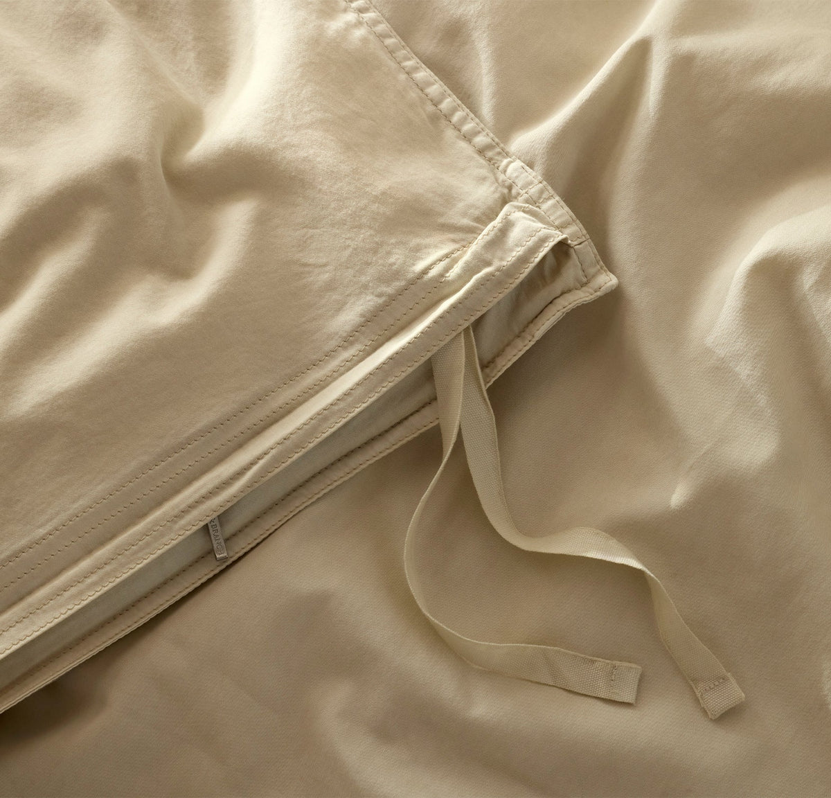 Signature Vintage Washed Duvet Set in Vintage Sand