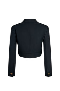 Viola Notte Fleur in Black