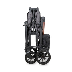 WonderFold W Luxe Pro Stroller Wagon 4-Seater in Charcoal Gray