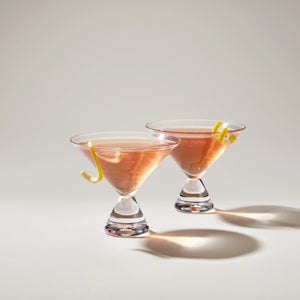Westport Stemless Martini in Gift Box, Set of 2