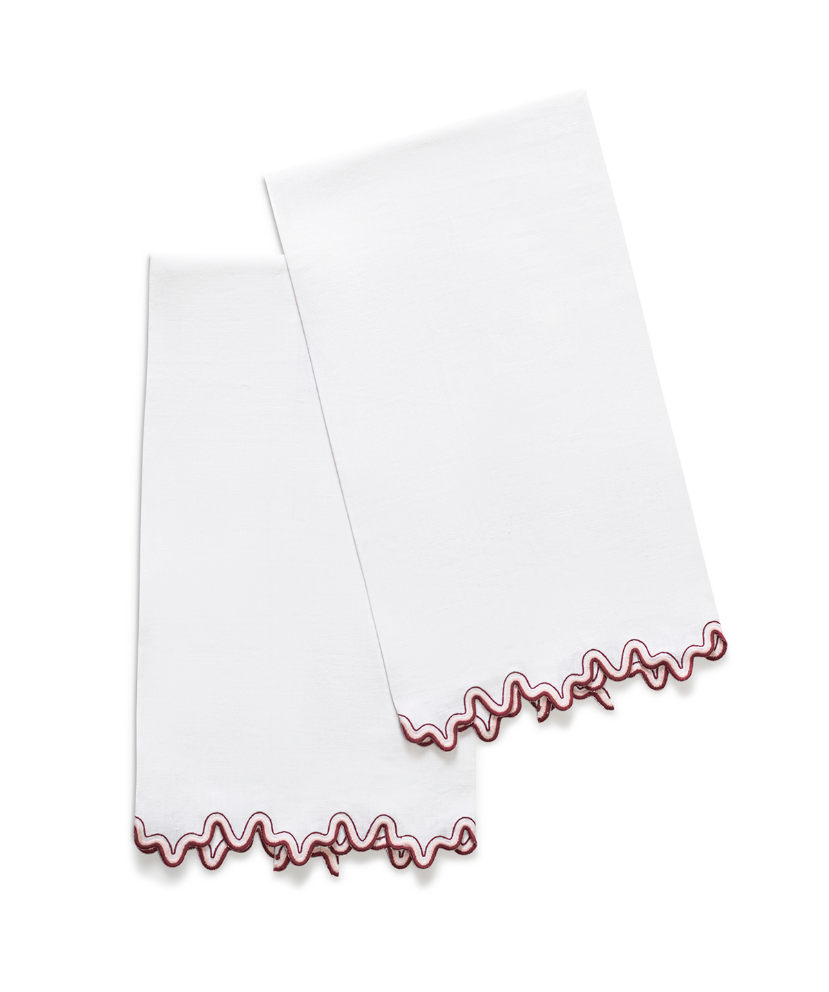 Wave Guest Towels, Set of 2