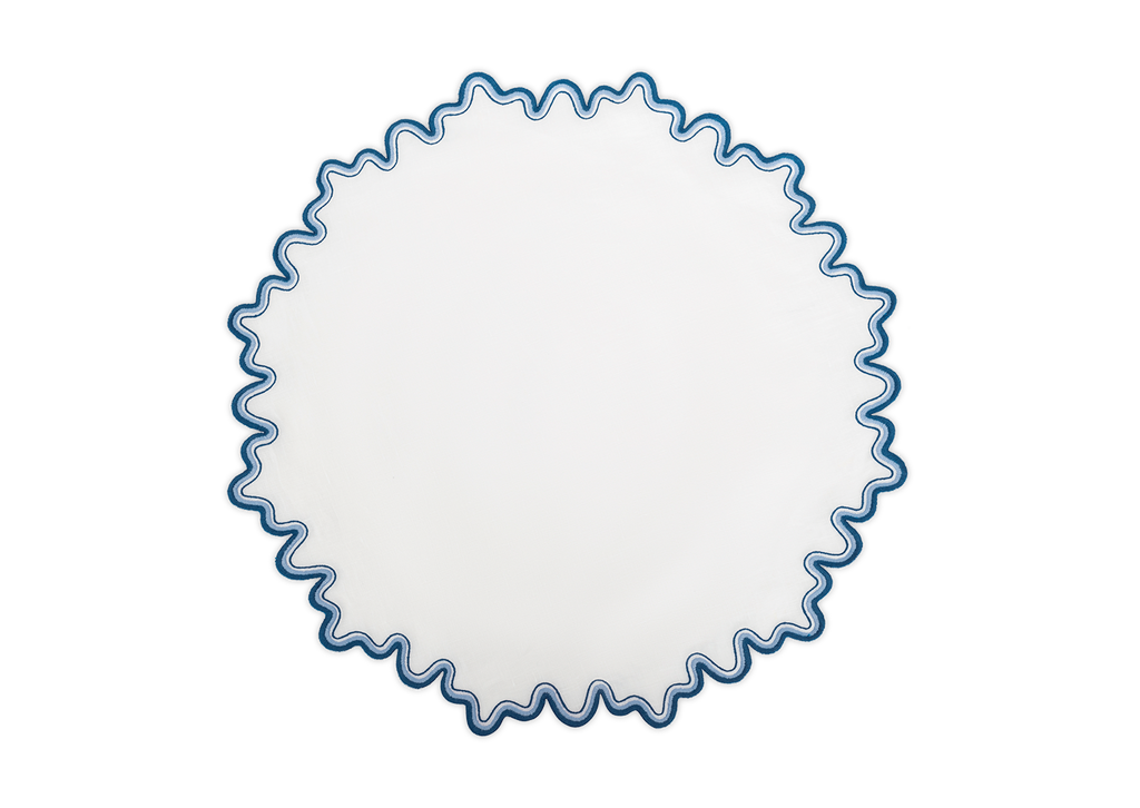 Wave Circle Placemats, Set of 4