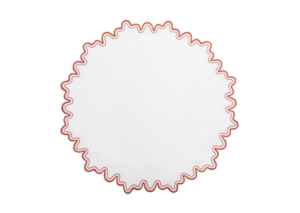 Wave Circle Placemats, Set of 4