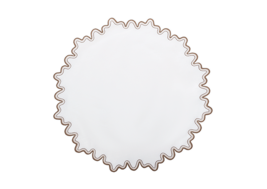 Wave Circle Placemats, Set of 4