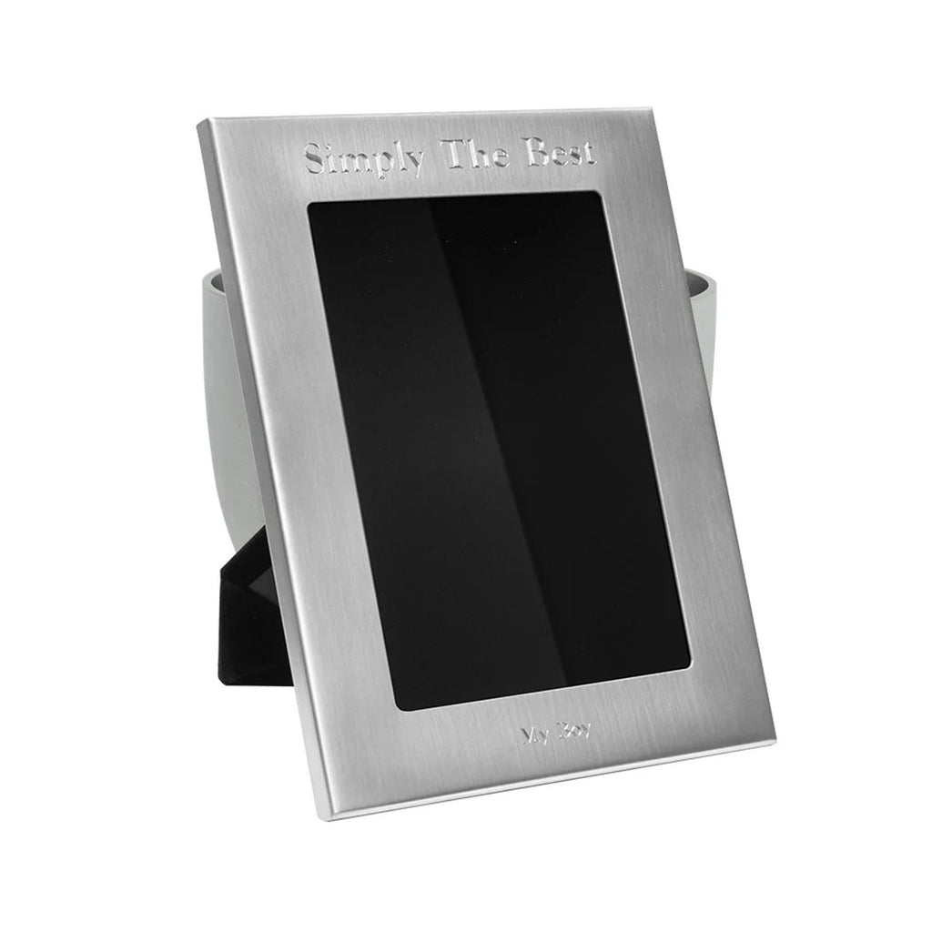 Wide Border Frame in Satin Finish