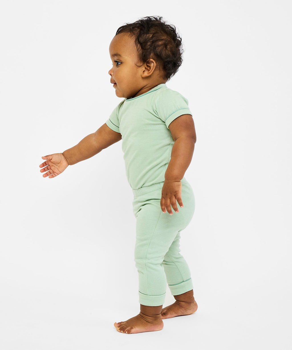 Willie One-Piece in Dusty Seafoam