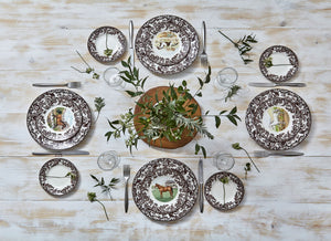 Woodland Salad Plate with Arabian