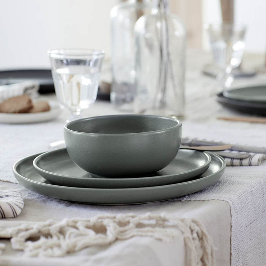 Pacifica Collection Pasta Bowls in Artichoke, Set of 6