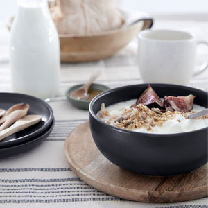 Pacifica Collection Cereal Bowls in Seed Grey, Set of 6