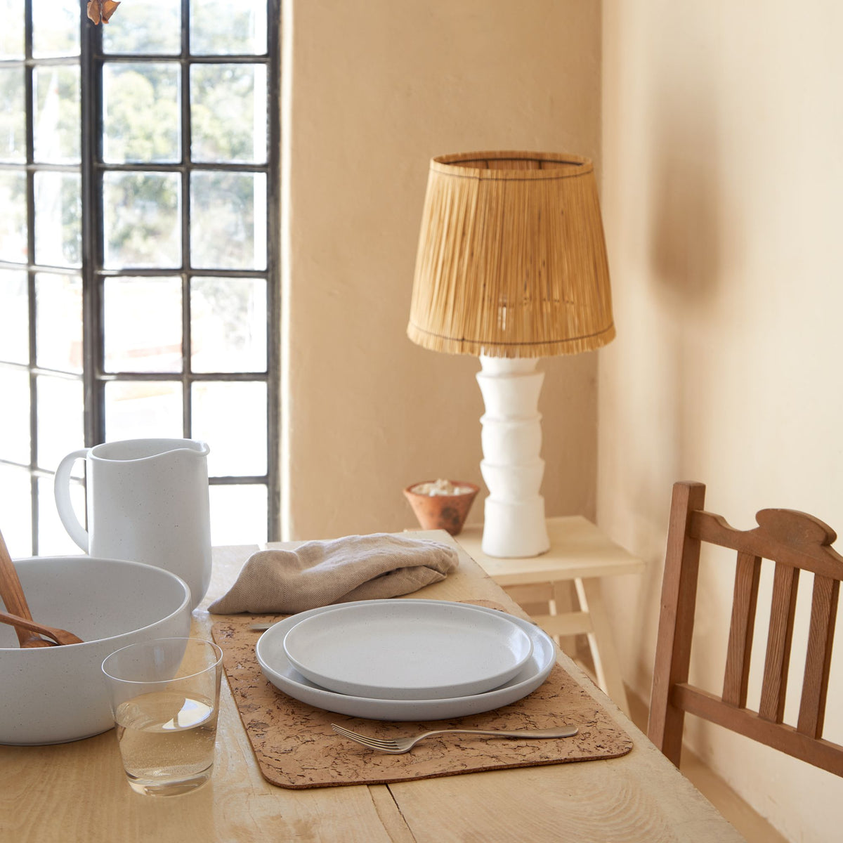 Pacifica Collection Serving Bowl 10" in Salt