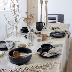 Pacifica Collection Serving Bowl 10" in Seed Grey