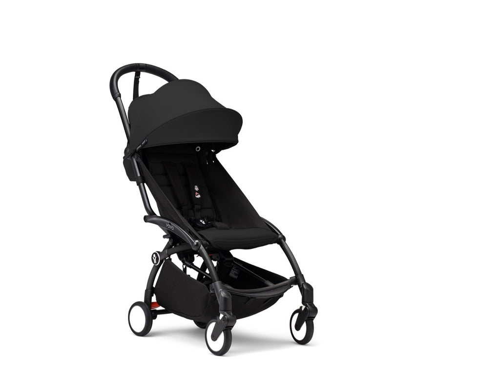 YOYO³ Stroller From 6 Months in Black on Black