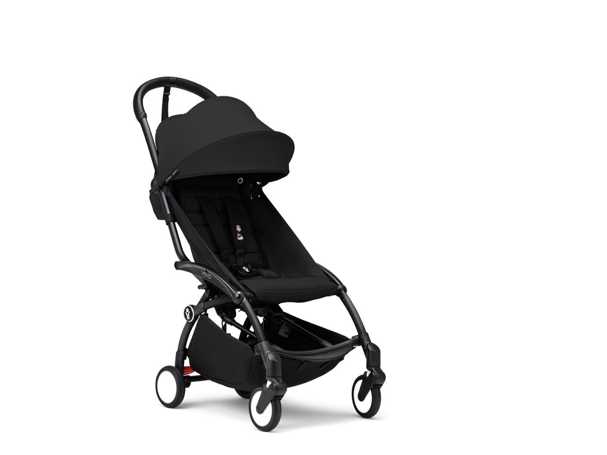 YOYO³ Stroller From 6 Months in Black on Black