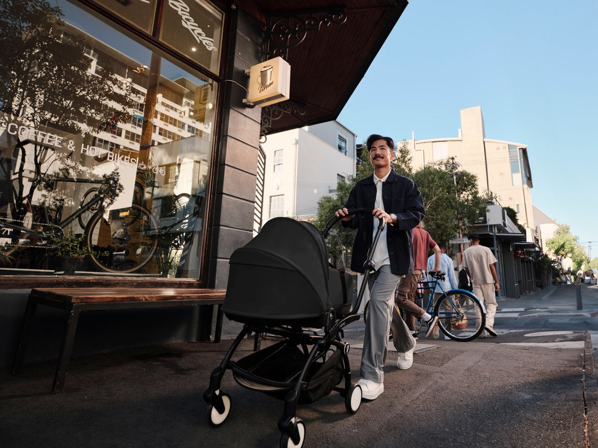 YOYO³ Stroller from Newborn to Toddler in Black