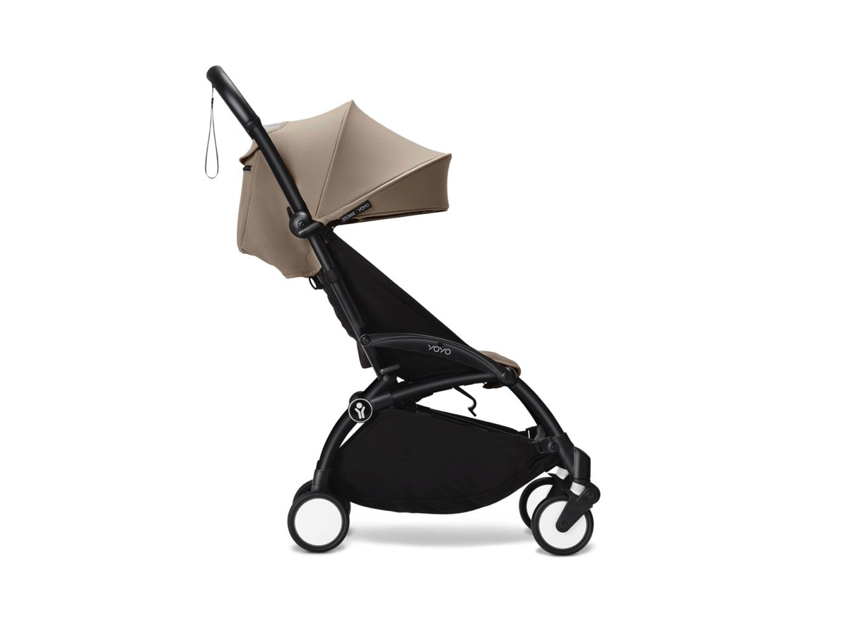 YOYO³ Stroller From 6 Months in Taupe on Black