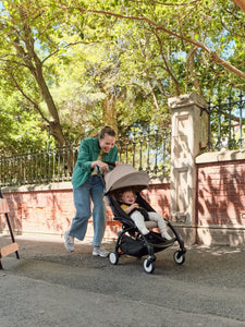 YOYO³ Stroller From 6 Months in Taupe on Black