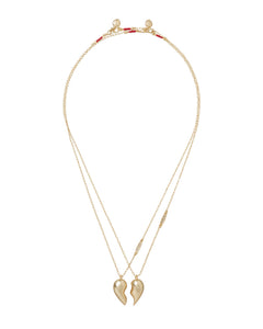 The You and Me Heart Pendant Duo