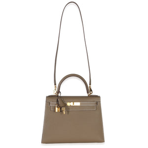 Hermès Etoupe Epsom Sellier Kelly 28 GHW Handbag ad3