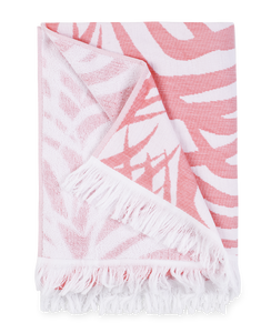 Matouk Schumacher Zebra Palm Beach Towel