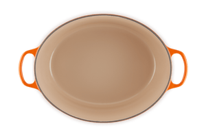 Signature Oval Dutch Oven in Flame 15.5 qt.