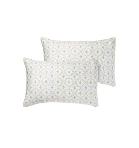 Pastel Trellis Pillowcase Set