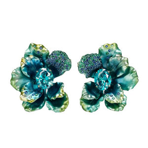 Aurora Poppy Earrings
