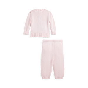 Polo Bear Sweater and Flag Set