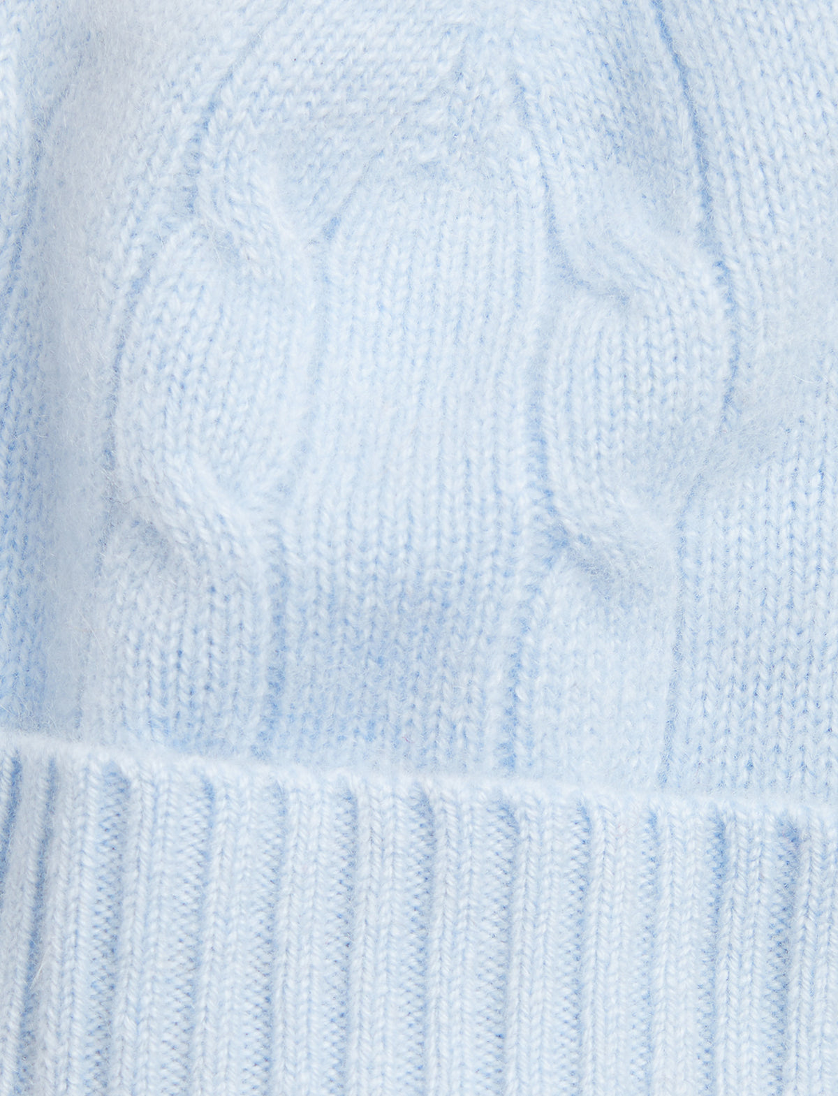 Cashmere Cable Knit Baby Hat and Bootie Set