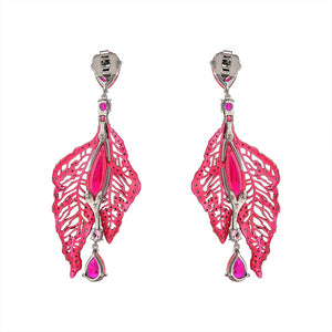 Ruby Atlantis Drop Earrings