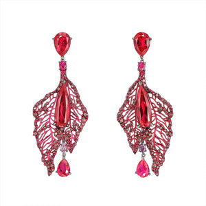 Ruby Atlantis Drop Earrings