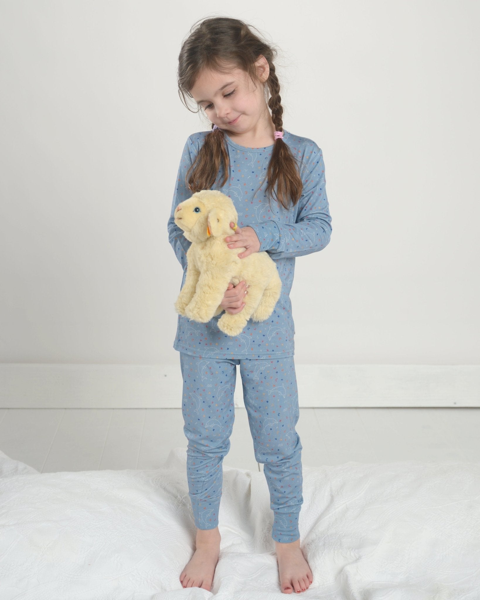 Aquarius Bamboo Pajama Set, Star Sign Bamboo Pajamas, Astrology PJs