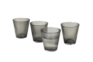 GC Nouveau Tumbler in Smoke, Set of 4