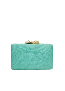 Jen Clutch with White Stone