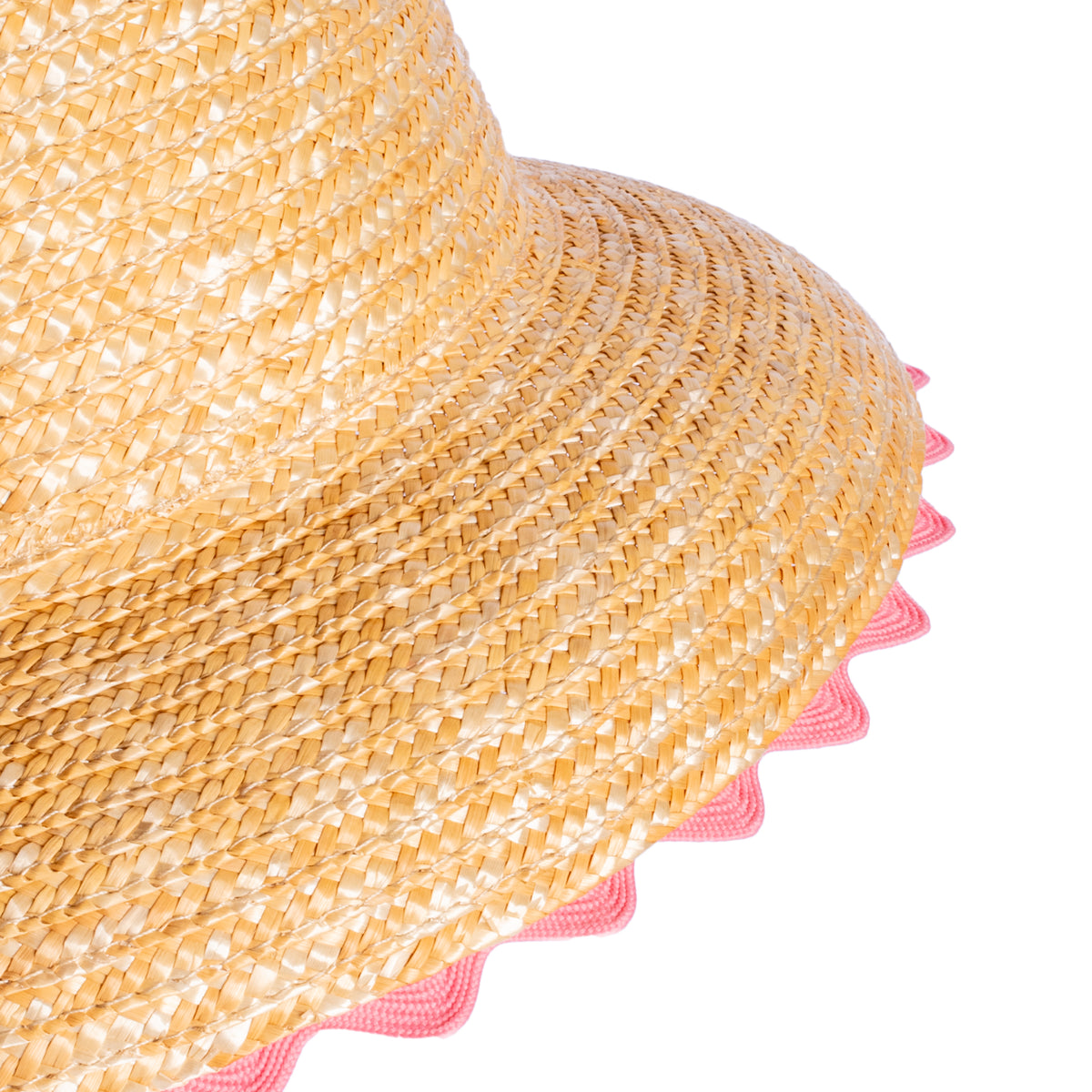 Wavy Hat in Rose