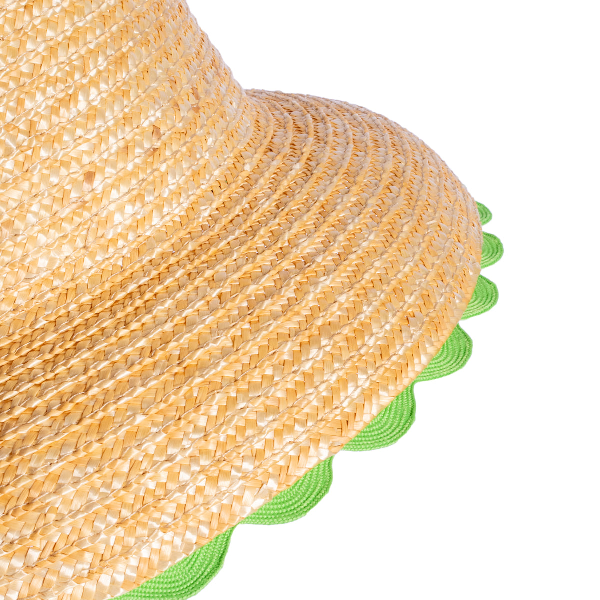 Wavy Hat in Peridot
